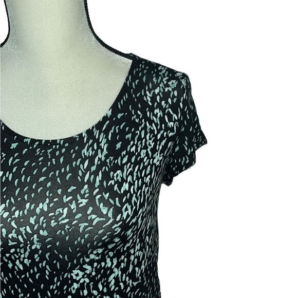 Alfani Abstract Essential Short Sleeve Top - Picture 3 of 7